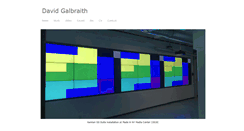 Desktop Screenshot of galbraithstudio.com