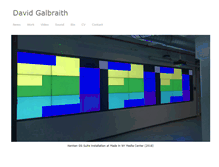 Tablet Screenshot of galbraithstudio.com